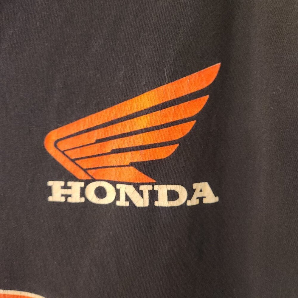 Official Honda x JT Racing Team USA 95 Motocross T-shirt Black Medium Runs Small - Picture 4 of 9